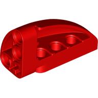 Technic, Panel Curved 5 x 3 x 2 Corner Quarter Ellipse, Right: {ярко червен}