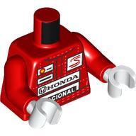 MINI UPPER PART, NO. 6991: {ярко червен}