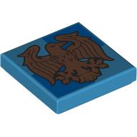 FLAT TILE 2X2, NO. 706: {тъмно небесносин}