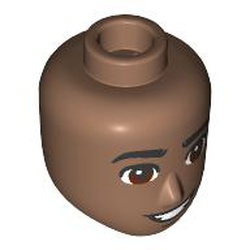 MINI DOLL, HEAD, NO. 477: {умерено кафяв}