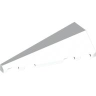 LEFT ROOF TILE 2X5, 45 DEG.: {бял}