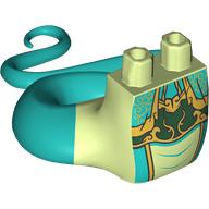 SNAKE LOWER PART, NO. 12: {пролетно жълто-зелен}