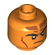 MINI HEAD, NO. 4386: {ярко оранжев}