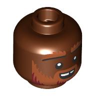MINI HEAD, NO. 4396: {червеникаво-кафяв}