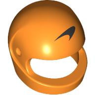 MINI CRASH HELMET, NO. 25: {ярко оранжев}