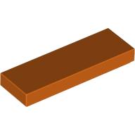 FLAT TILE 1X3: {червеникаво-оранжев}