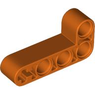 TECHNIC ANG. BEAM 4X2 90 DEG: {червеникаво-оранжев}