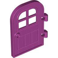 RIGHT DOOR 4X6, W/ BOW, W/ 3.2 SHAFT: {ярко червеникаво-виолетов}
