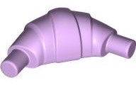 Croissant with Flat Ends: {лавандулов}