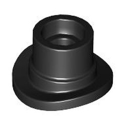 HAT, W/ 1.5 SHAFT, NO. 8: {черен}