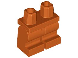 MINI LEG PART, NO. 2: {тъмно оранжев}