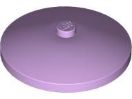 Dish 4 x 4 Inverted (Radar) with Solid Stud: {лавандулов}