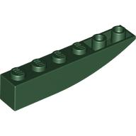 BRICK 1X6 W/BOW, REV.: {земно зелен}