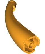 Dragon Tail / Neck Curved: {огнено жълто-оранжев}
