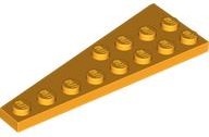 Wedge, Plate 8 x 3 Right: {огнено жълто-оранжев}