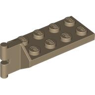 PLATE 2X4 CROSS COUPLING: {пясъчно жълт}