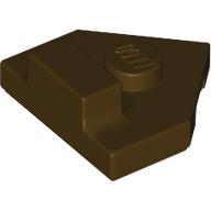 PLATE 2X2, W/ DESIGN: {тъмно кафяв}