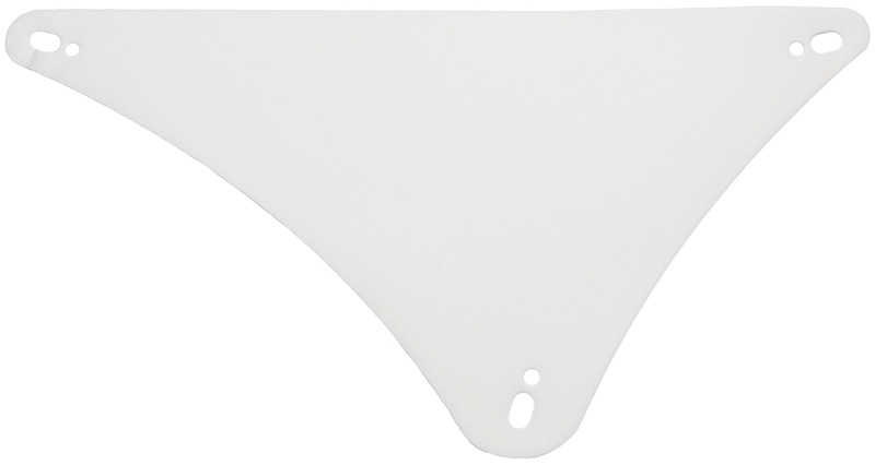 Cloth Sail Triangular 14 x 11.5: {бял}