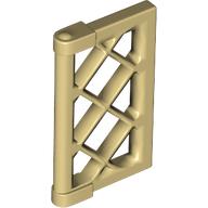 LATTIC 1/2 FOR FRAME 1X4X3: {тухлено жълт}