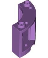 Window 3 x 3 x 2 Round Corner: {умерено лавандулов}