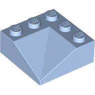 CORNER BRICK 3X3/22.5° INSIDE: {светло кралско син}
