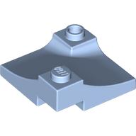 BRICK 1X3X3,INSIDE ARCH,W/ CUTOUT, KNOB: {светло кралско син}