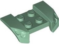 Vehicle, Mudguard 2 x 4 with Headlights Overhang: {пясъчно зелен}