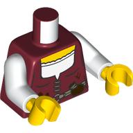 MINI UPPER PART, NO. 7110: {нов тъмно червен}