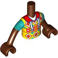 TORSO,BOY, W/ ARM, NO. 191: {червеникаво-кафяв}