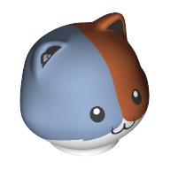 MINI CREATURE HEAD, NO. 240: {бял}