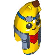 MINI CREATURE HEAD, NO. 239: {ярко жълт}