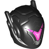 MINI HELMET, NO. 474: {черен}