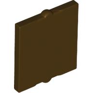 GLASS FOR FRAME 1X2X2: {тъмно кафяв}
