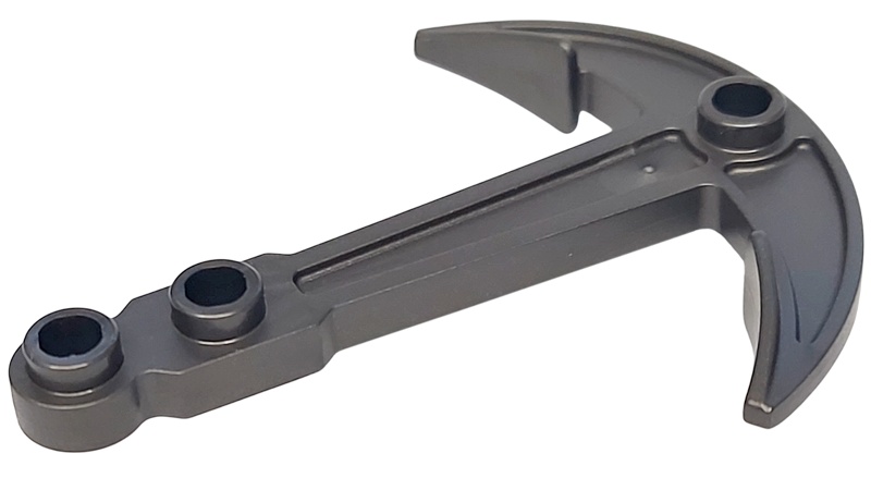 Boat, Anchor - Two Top Holes: {титаниево метален}