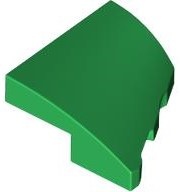 Wedge 2 x 2 x 2/3 Left: {тъмно зелен}