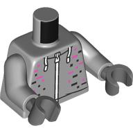 MINI UPPER PART, NO. 7182: {умерено каменно сив}