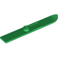 Minifigure, Utensil Ski 6L (48mm Long): {тъмно зелен}