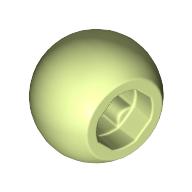BALL 10.2, W/ CROSS HOLE: {пролетно жълто-зелен}