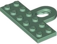 PLATE 2X6, W/ FUNCTION, NO. 1: {пясъчно зелен}