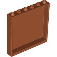 Panel 1 x 6 x 5: {тъмно оранжев}