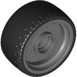 WHEEL, DIA. 24X12: {тъмно каменно сив}