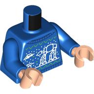 MINI UPPER PART, NO. 7210: {ярко син}