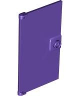 Door 1 x 4 x 6 with Stud Handle: {светло виолетов}
