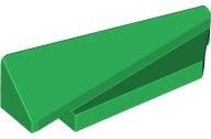 Wedge 5 x 1 x 1 1/3 with 4 x 1 Base Right: {тъмно зелен}
