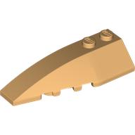 LEFT SHELL 2X6 W/BOW/ANGLE: {умерен тан}