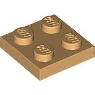 PLATE 2X2: {умерен тан}