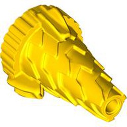 CONICAL DRILL WITH SPIKES: {ярко жълт}