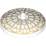 ROUND PLATE, DIA. 32X6.4, NO. 55: {прозрачен}