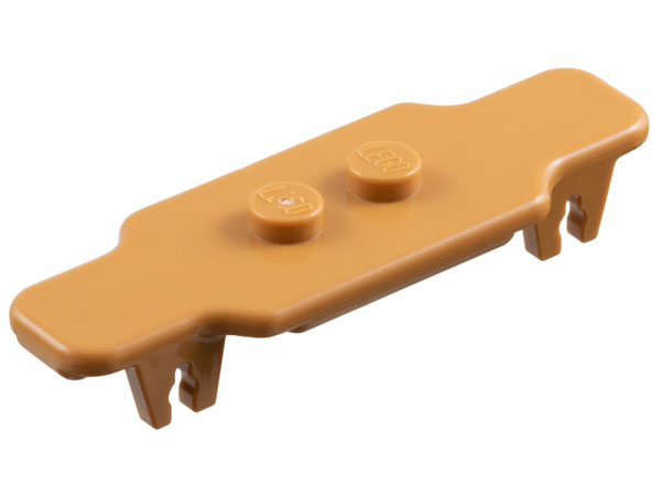 Minifigure, Utensil Skateboard Longboard Deck: {умерен нуга}