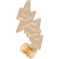 WING 5X7, W/ CROSS HOLE, NO. 1: {прозрачно ярко оранжев}